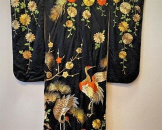 Exceptional Ceremonial Embroidered Kimono #2