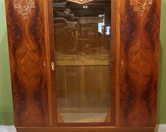 French Art Deco Armoire