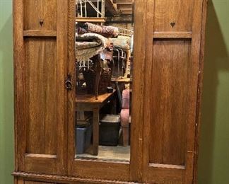 IMO Rennie Macintosh Arts & Crafts Armoire