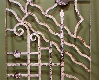 French Art Deco Architectural Fence Panel