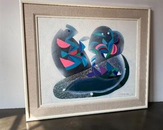 Sung Hee Cho Post Modern Oil on Canvas Painting