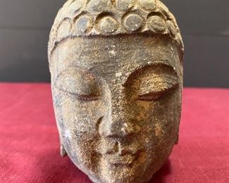 Stone Buddha Head