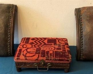 3 19th C Footstools French