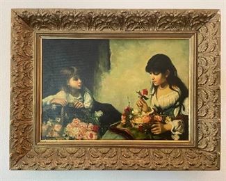 Print on Canvas in Frame