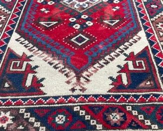 Hand Woven Hertz Oriental Rug Runner