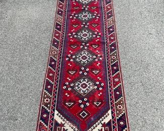 Hand Woven Hertz Oriental Rug Runner