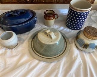 Assorted Kitchen Pottery Lot