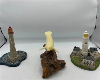 Lighthouses and Manatee
