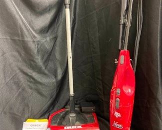 Oreck and Dirt Devil