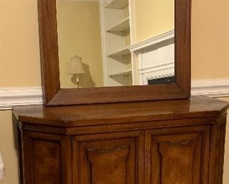 Hall Console with Mirror