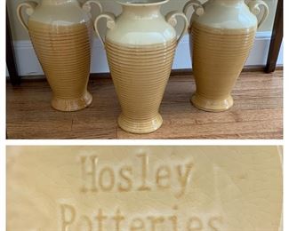 Hosley Pottery Vases