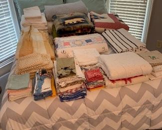 Assorted Linens and Bedding