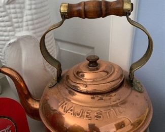 Old Majestic Copper Kettle