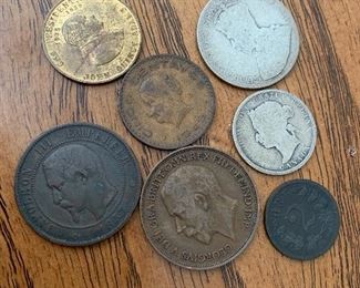 Foreign Coins (Some Silver)