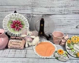 Pink Miscellaneous Item Lot