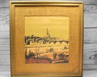 Framed Still Life Decorative Art Piece