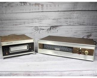 Vintage Realistic Q800 8Track Tape Deck and a Eric Madera Solid State Stereo Tuner
