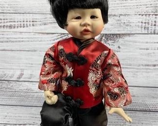 Chen International Chinese Porcelain Doll