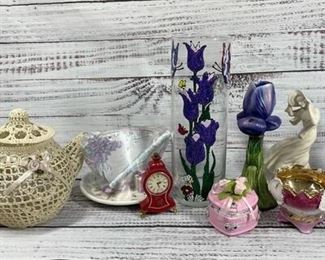Floral Collection of Miscellaneous Items