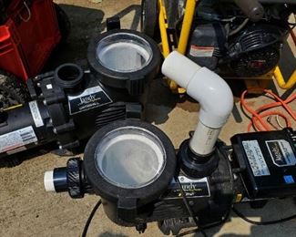 Assorted Jandy Pro Series Pool/Waterfall Components