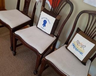 Traditional Chairs - 4 of them 