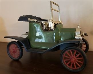 Jim Beam Antique Green Ford Decanter