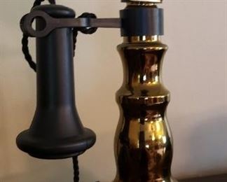 Jim Beam 1897 Candlestick Phone Decanter
