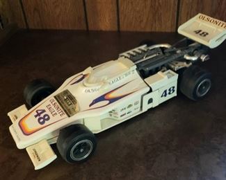 another view of Olsonite Eagle Jim Beam Decanter