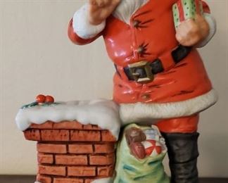 Jim Beam Here Comes Santa Decanter