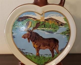 50 Anniversary Moosehaven Loyal Order of the moose Decanter Back of Decanter