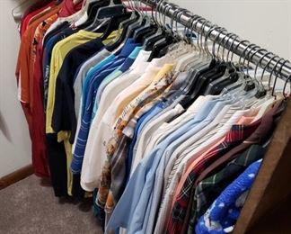 Mens Clothing Size L & XL