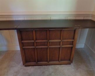 MCM buffet with sides extended, 68" long extended, 19" deep, 30" tall