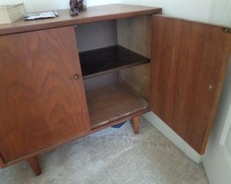 interior of MCM cabinet