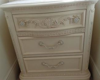 small painted dresser, one of two