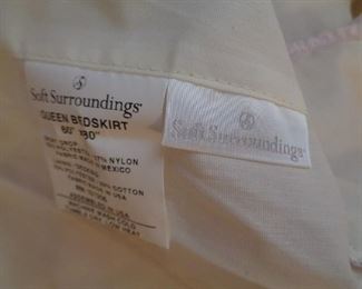 Soft Surroundings bedskirt