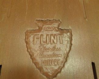 Vintage Flint Cutlery set