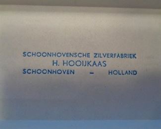 original box from Holland