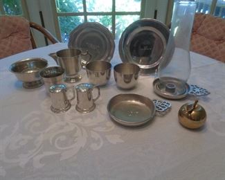 pewter items