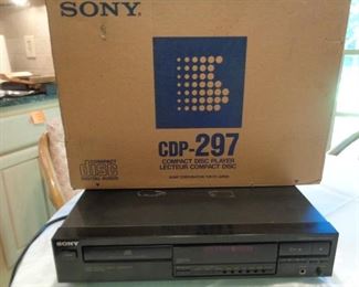 Sony CDP 297 Compact Disc Player