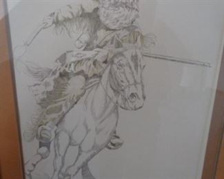 'The Old Timer' Norma Andraud #180/275 lithograph