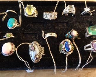 sterling silver rings