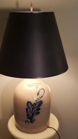 crock jug lamp