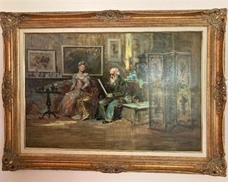 "Antiquary" by Giordano Giovanetti (24" x 36")