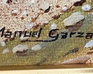 Texas Artist Manuel Garza