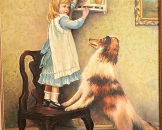 "Where Are My Cookies?" by Tibor Tasnadi (20" x 24") 