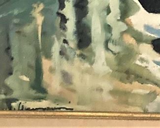 Artist Giordano Giovanetti obtained the diploma of the Rome Academy of Art in 1925.