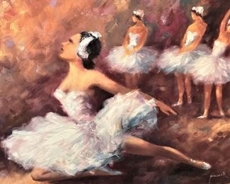 Artist C. Jereczek - a Bavarian impressionist (After WW I, his first career was as a stone mason where he helped rebuild a destroyed nation. While he was a stone mason, he began to realize his artistic talent.)