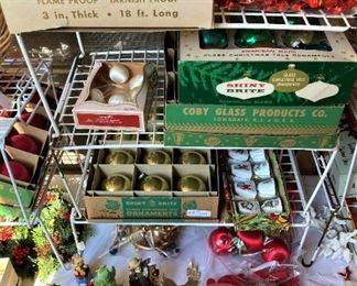 Vintage Christmas decorations