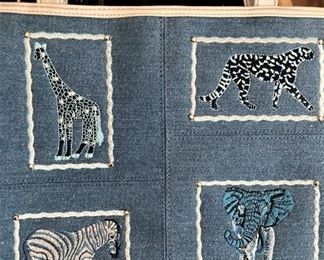 Jungle animals purse