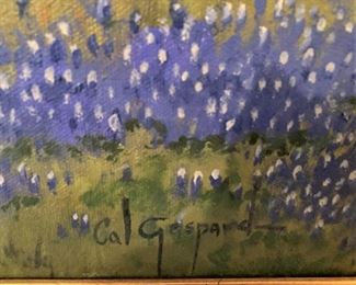 Cal Gaspard - Even though he was born in Kaplan, Louisiana, he has found this favorite subjects in his adopted state of Texas since 1961.